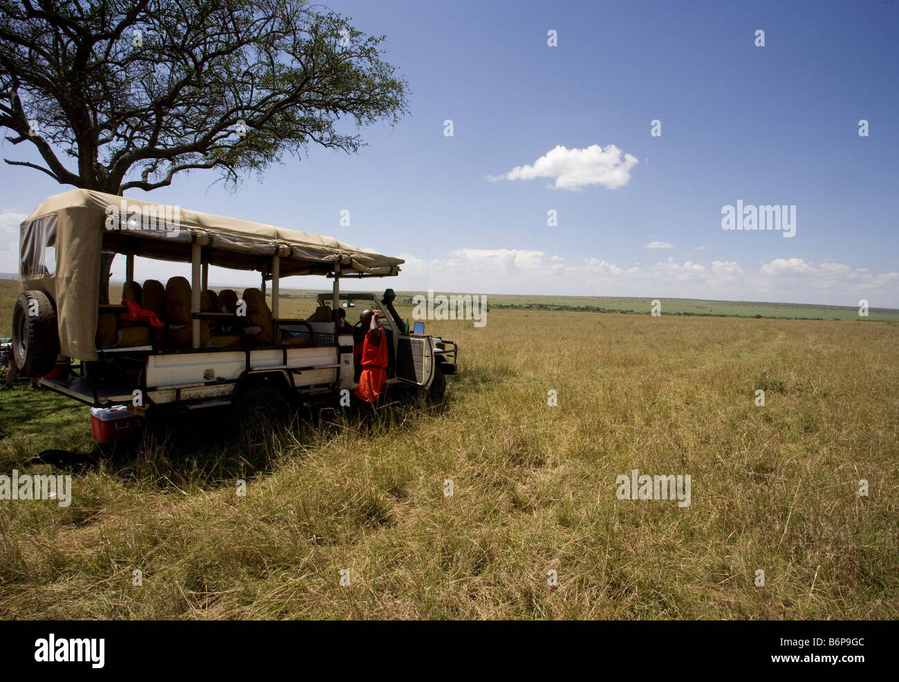 Reserva de Masai Mara Foto de stock