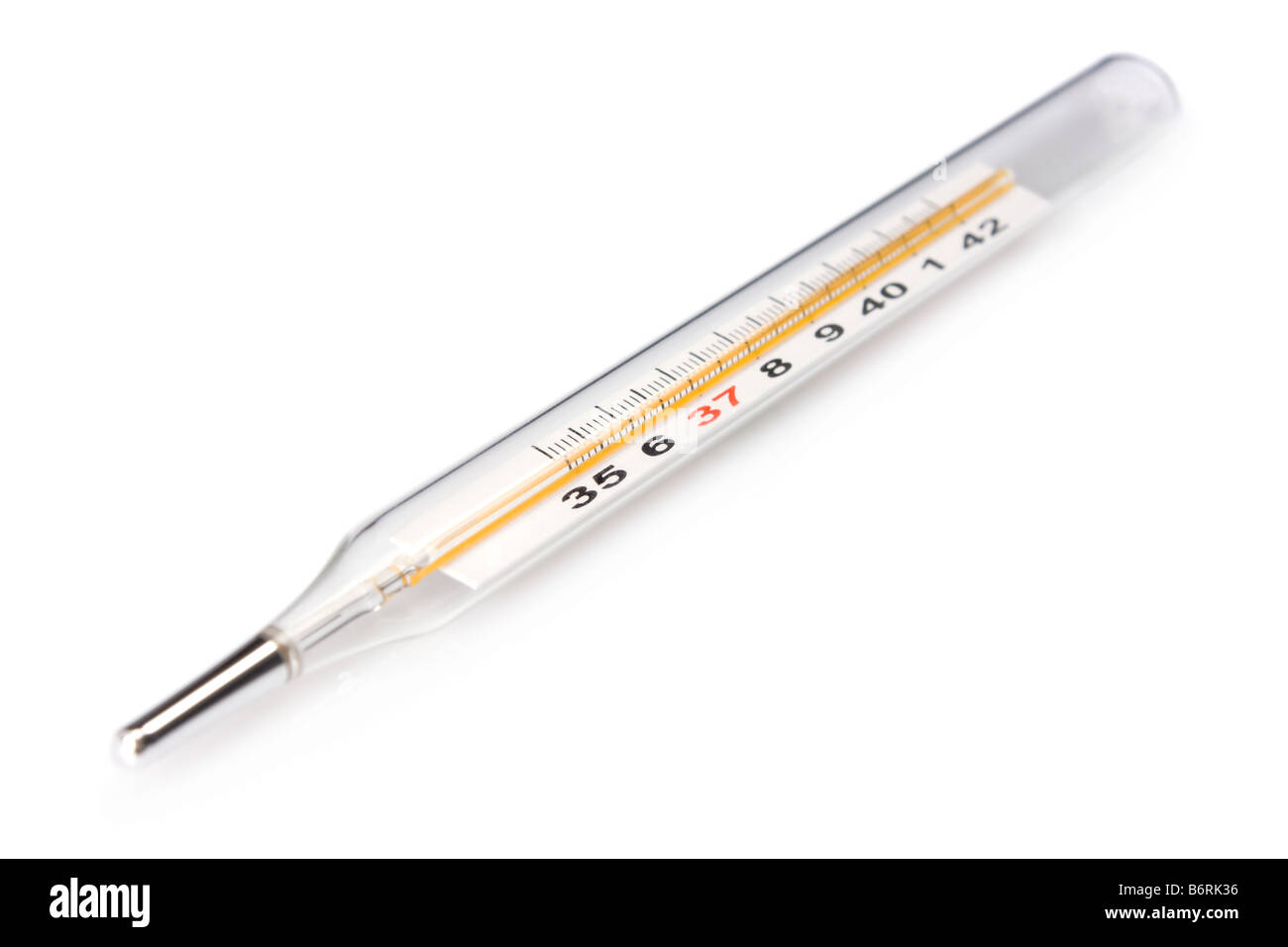 Tradicionales de termómetro para medir la temperatura corporal Fotografía  de stock - Alamy
