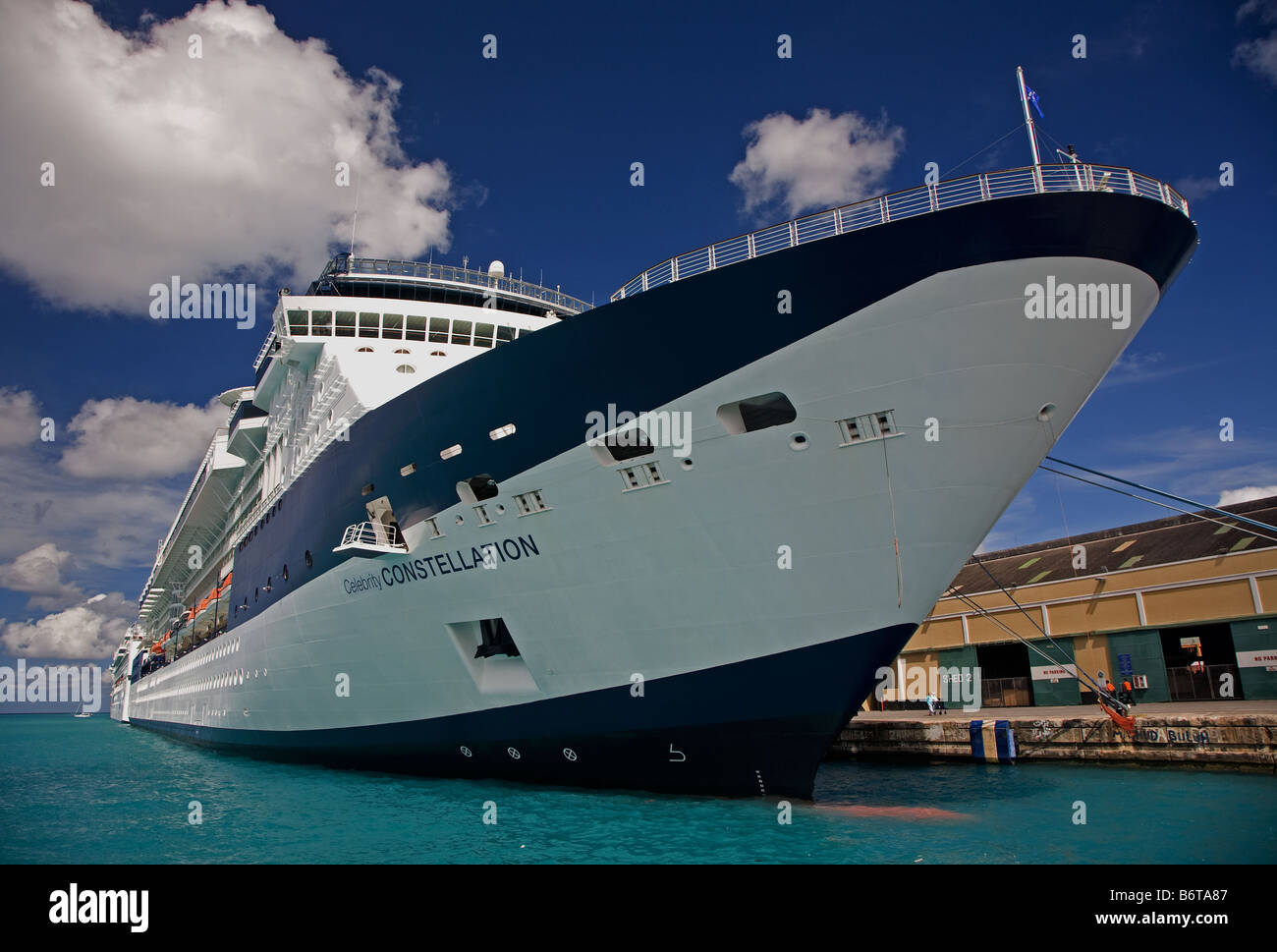 Celebrity Constellation Crucero Isla de Barbados, el Caribe. Foto de stock