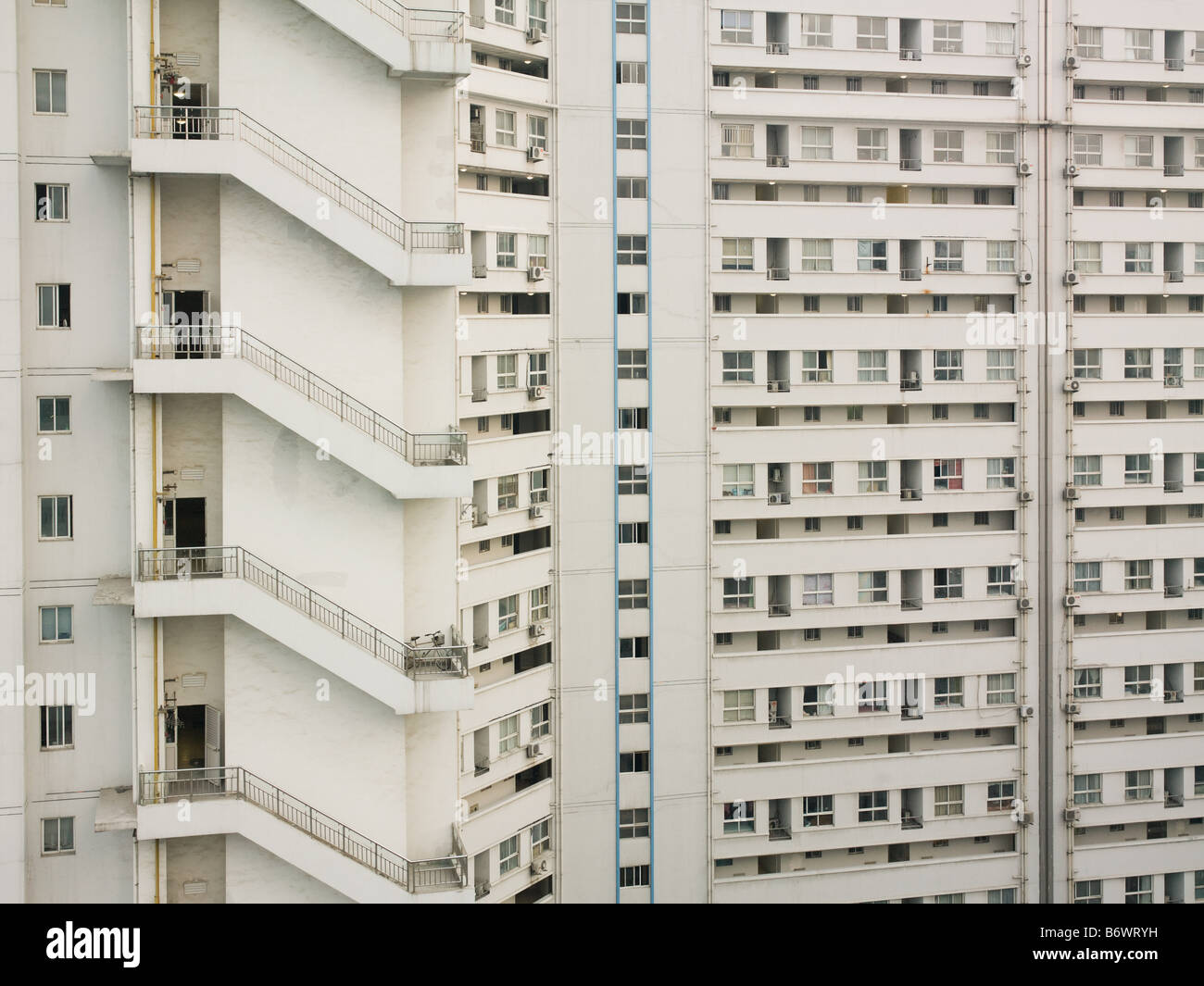 Edificios de apartamentos de Shanghai Foto de stock