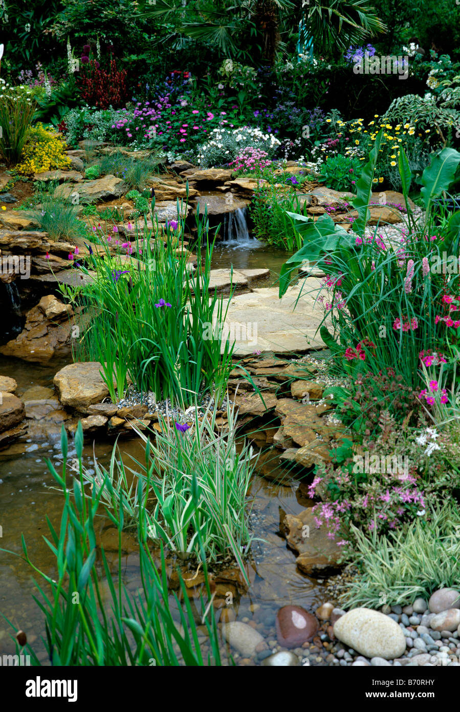 Pequeño estanque de jardín fotografías e imágenes de alta resolución - Alamy