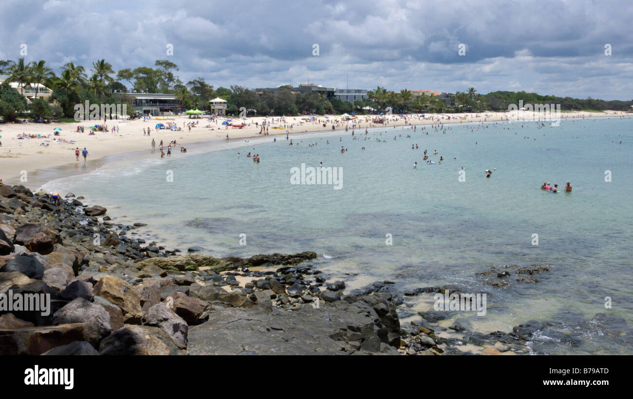 Laguna Bay, en Noosa Heads, Australia Foto de stock