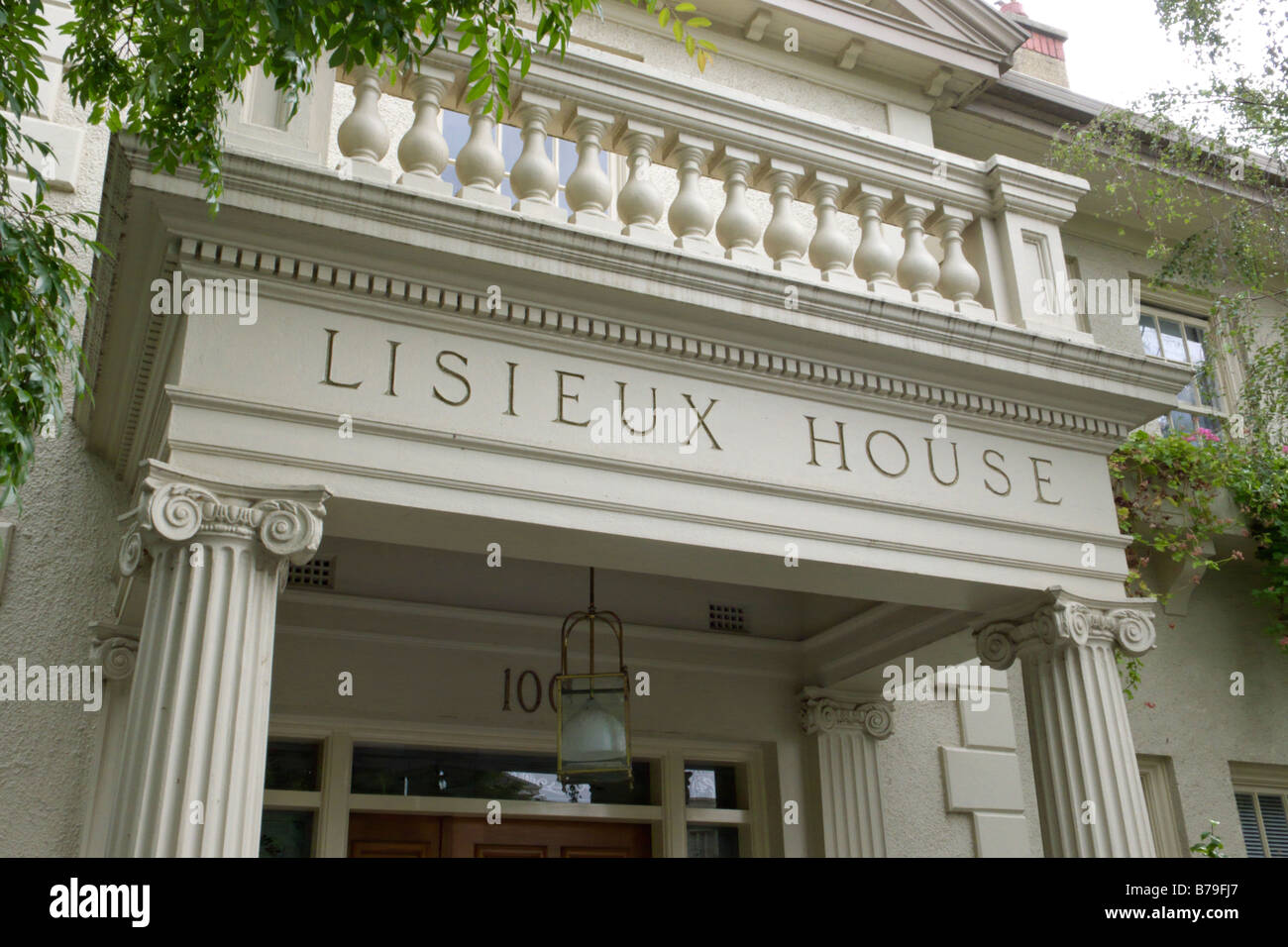 Casa de Lisieux en George Street, East Melbourne, Melbourne, Australia Foto de stock
