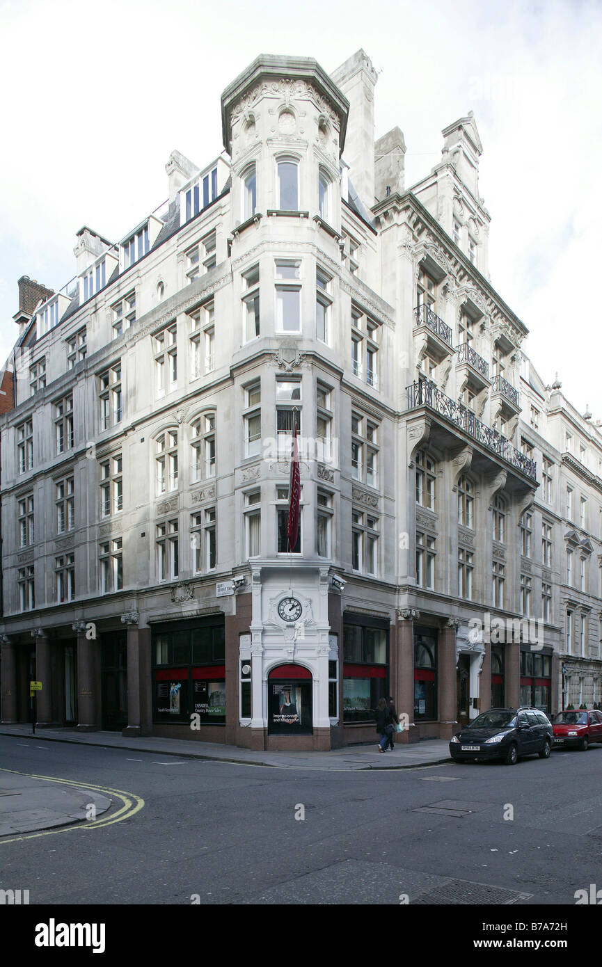 La casa de subastas Christie's en Londres, Inglaterra, Gran Bretaña, Europa Foto de stock