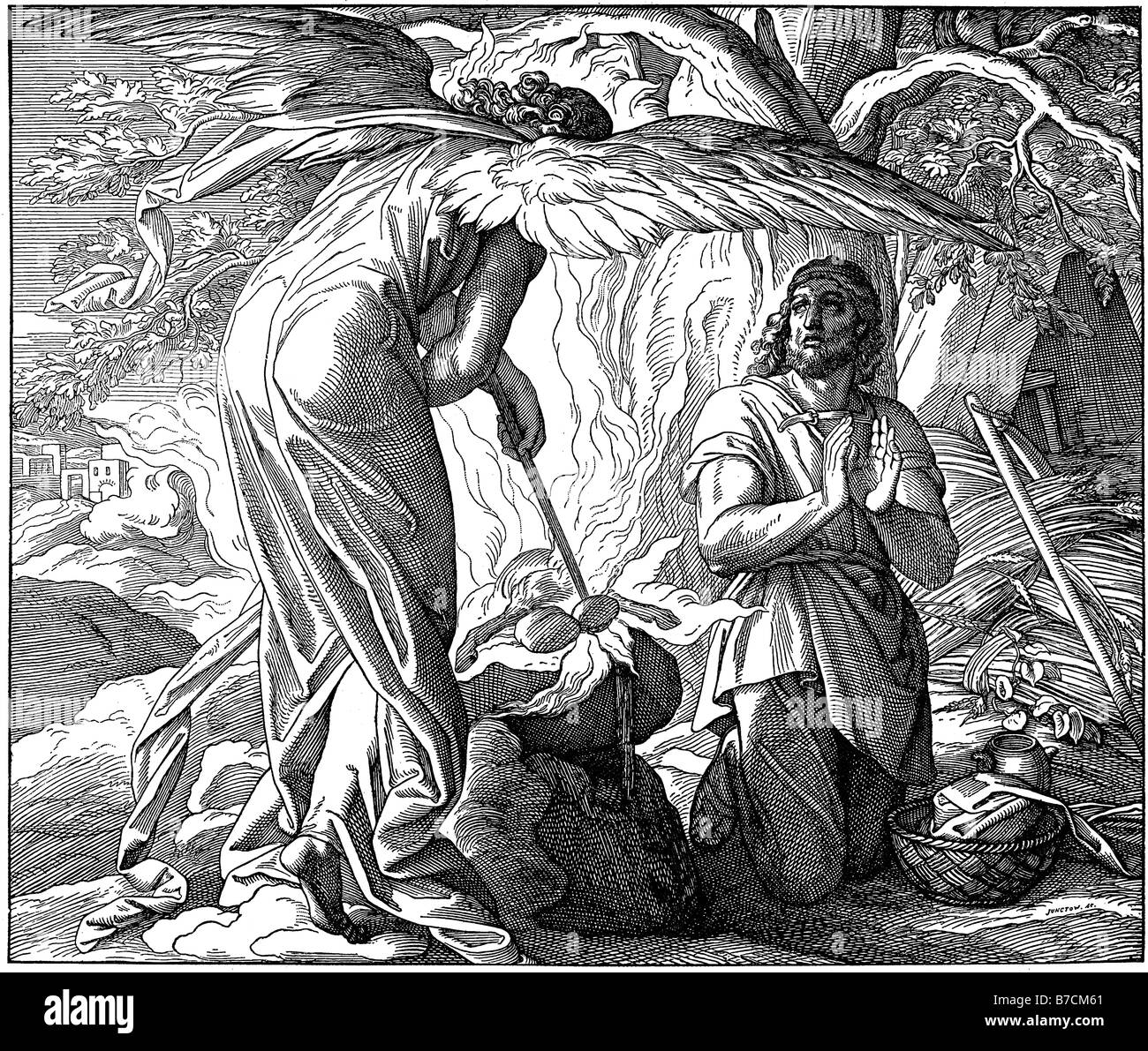 La vocación de Gedeón Fotografía de stock Alamy