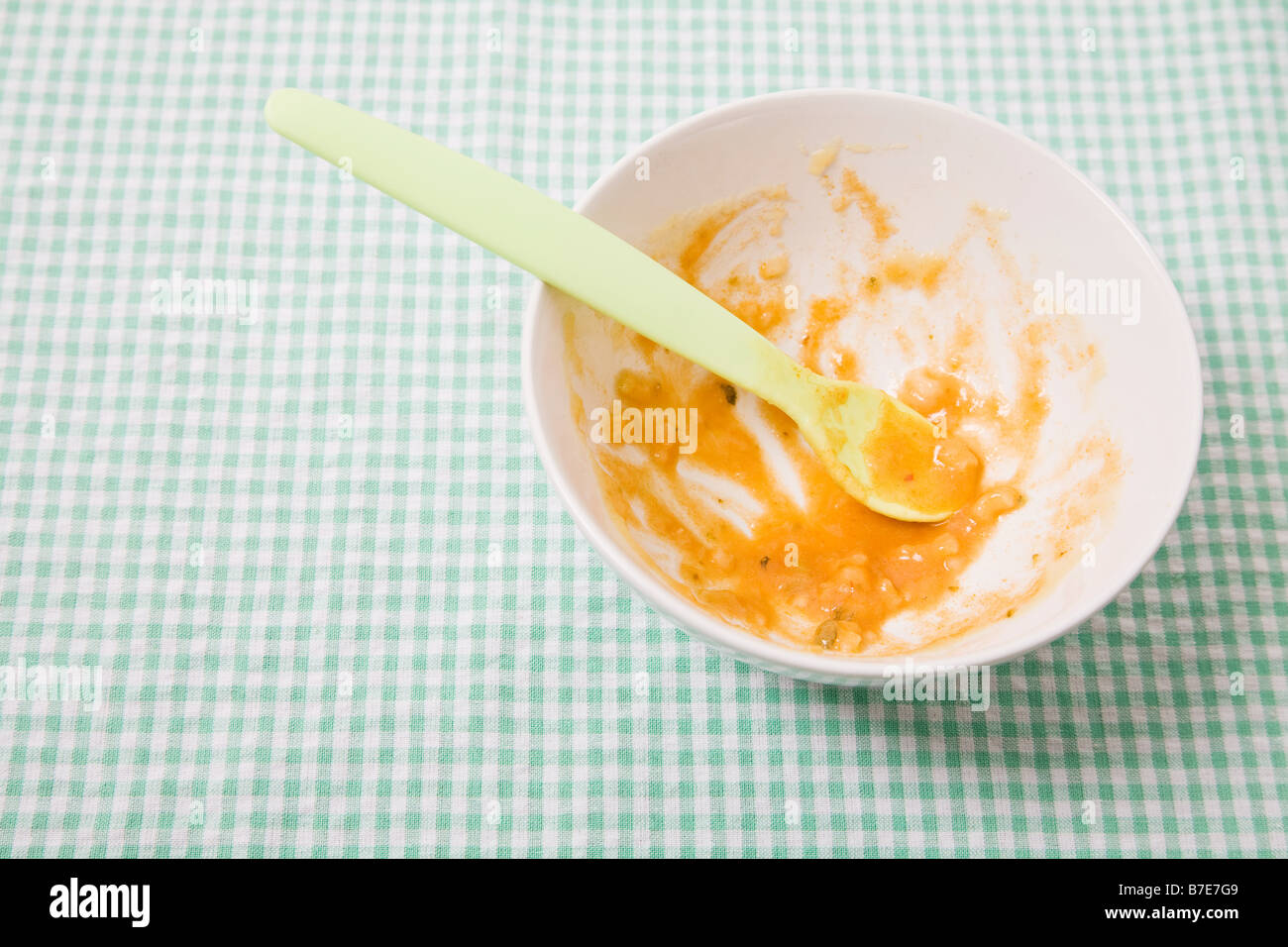 Alimentos para bebés Foto de stock