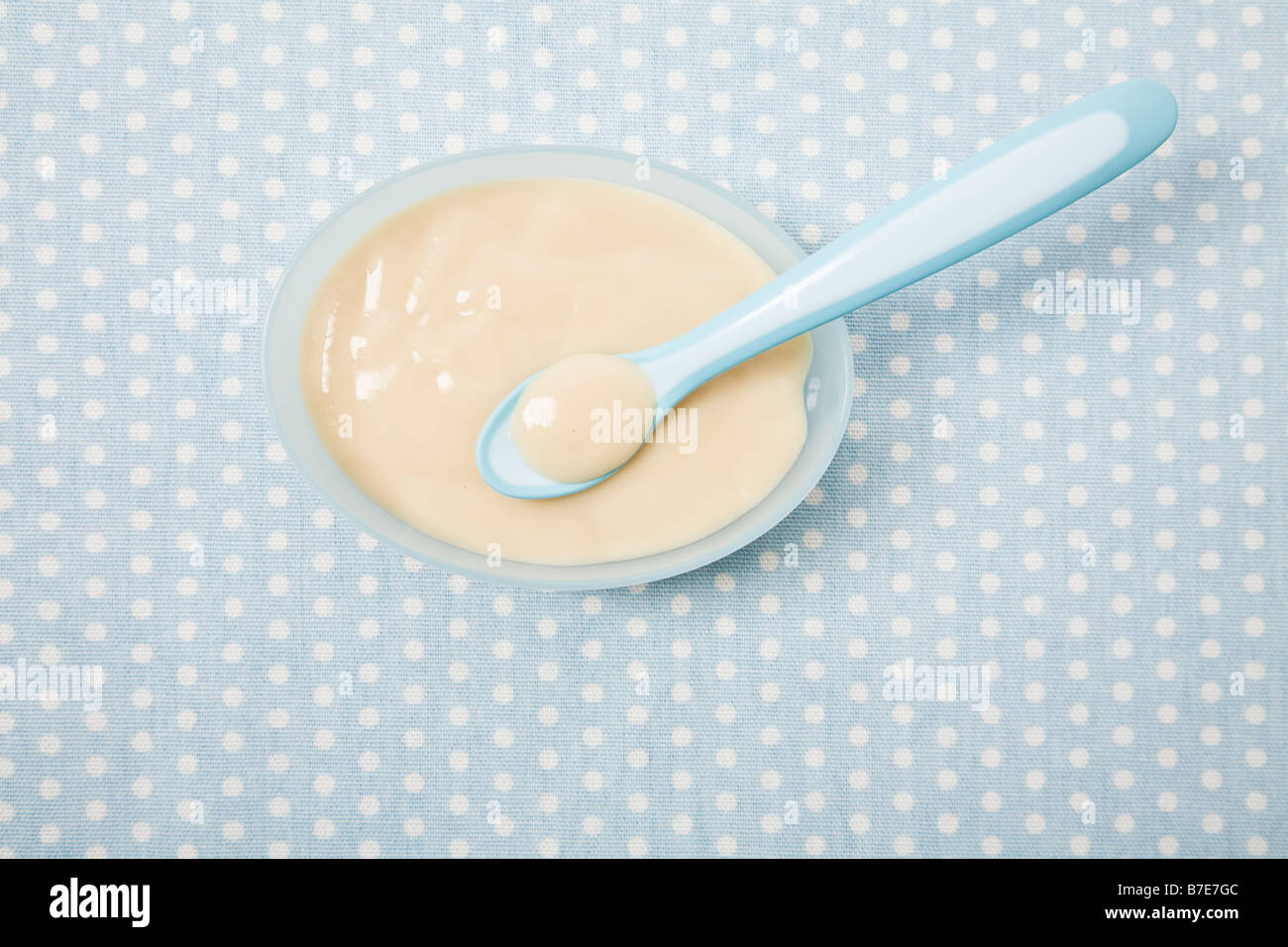 Alimentos para bebés Foto de stock