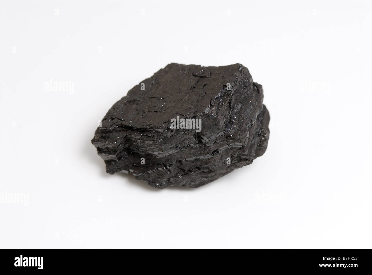 Trozos de carbón bituminoso Foto de stock