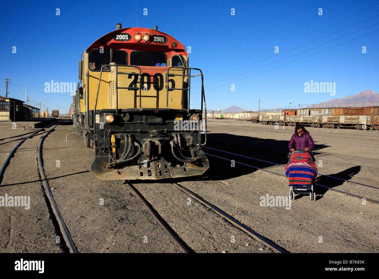 Fcab railway of antofagasta bolivia fotografías e imágenes de alta