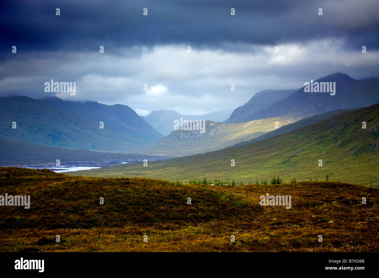 Highlands escocesas Foto de stock