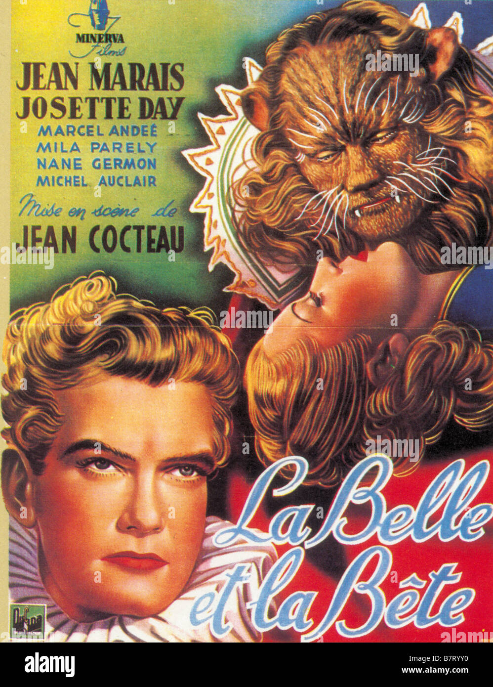 La belle et la bête la belle et la bête Année 1945 Francia Jean Marais