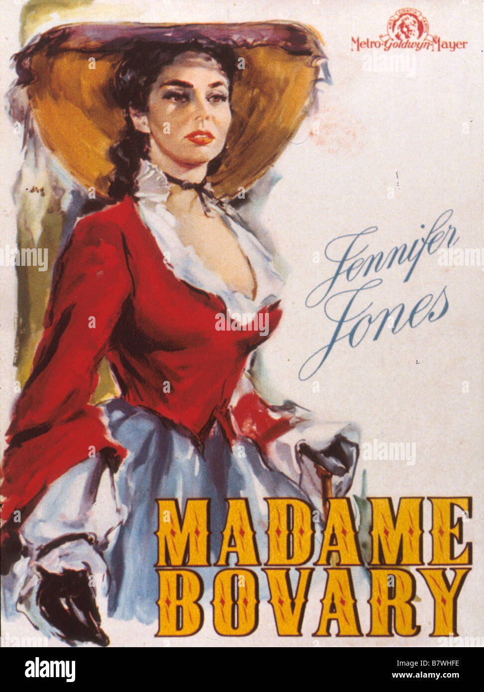 Madame Bovary Año : 1949 EE UU Director: Vincente Minnelli Jennifer Jones de carteles de cine Foto de stock