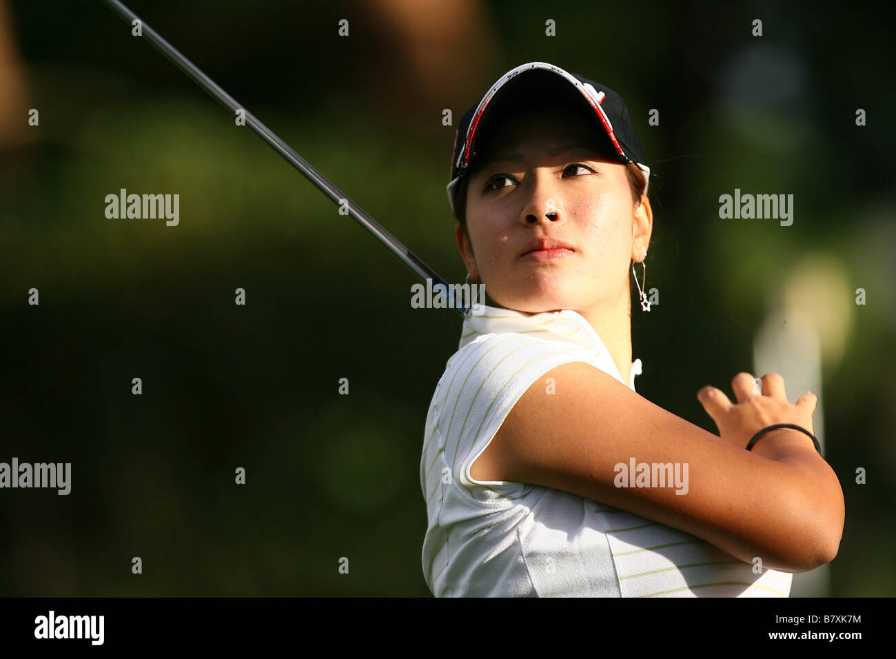 Rikako Morita JPN 2 de octubre de 2008 Japón Golf Womens Open de Golf 2008 en el Club de Golf Shiun Niigata, Japón Foto por YUTAKA Foto de stock