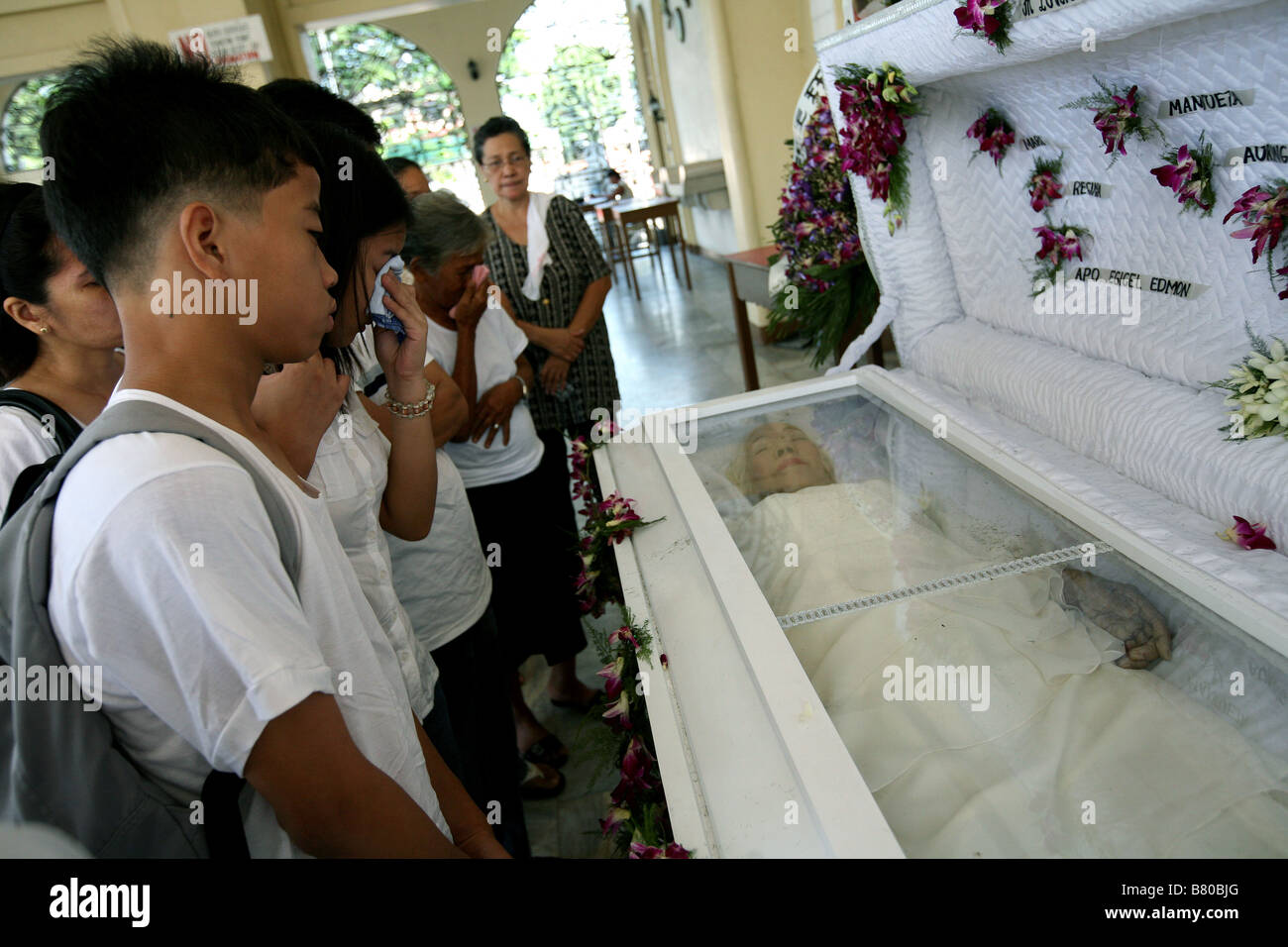 Un funeral chino en el Cementerio Chino de Manila Moshé Shai Fotografía de  stock - Alamy