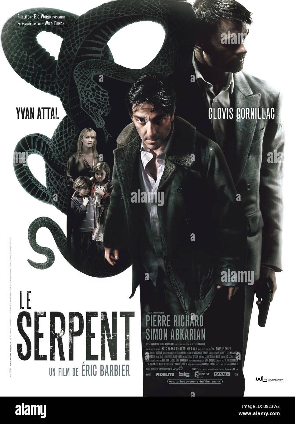 Le Serpent Le Serpent Año: 2006 - Francia Affiche/póster, Yvan Attal, Clovis Cornillac Director: Eric Barbier Foto de stock