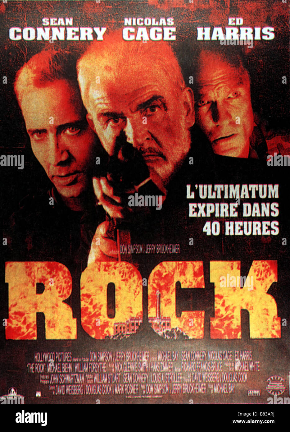 La Roca Año 1996 EE.UU. Sean Connery , Nicolas Cage , Ed Harris