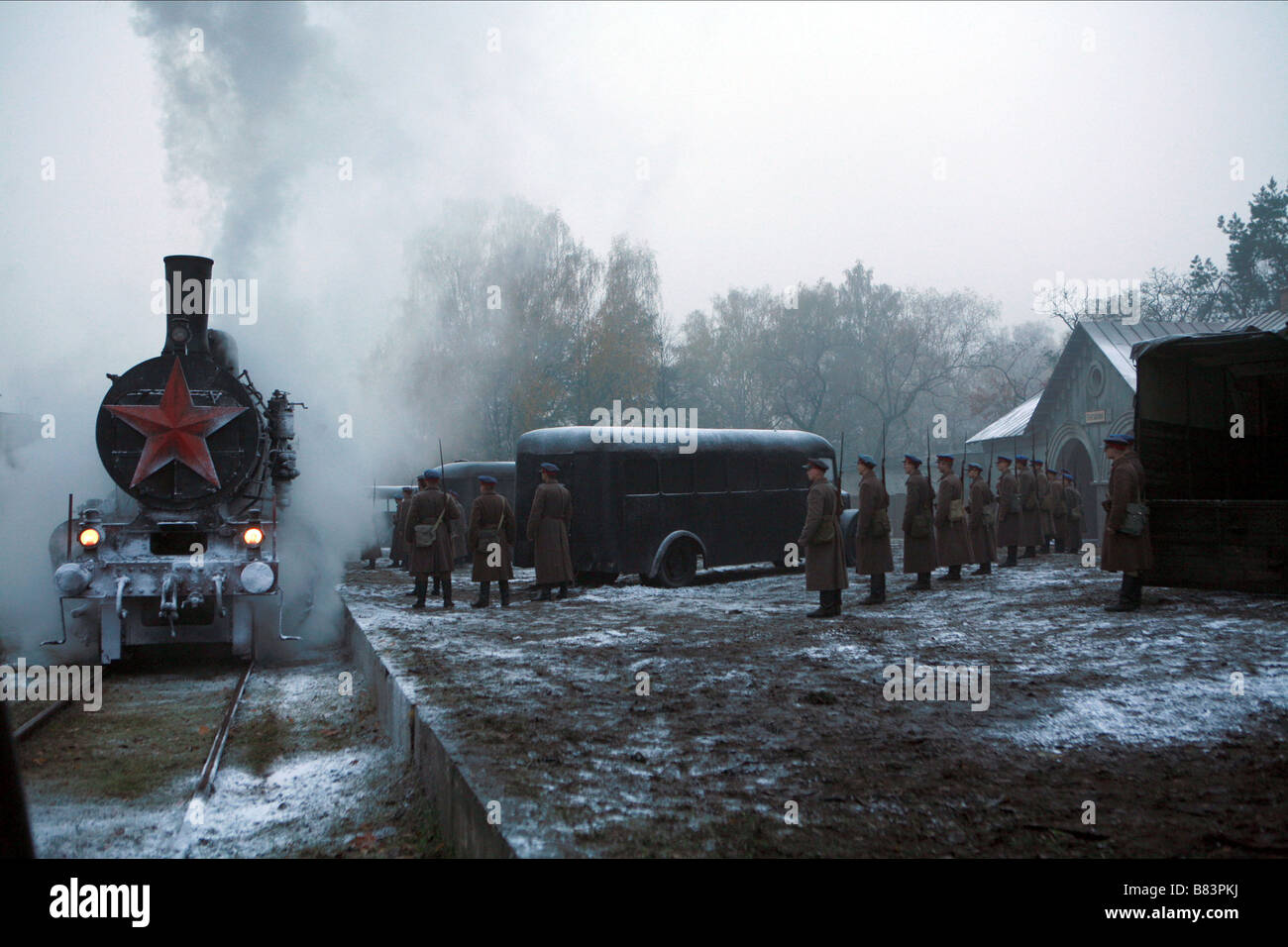 Katyn Año : 2007 Polonia Director: Andrzej Wajda Magdalena Cielecka Foto de stock