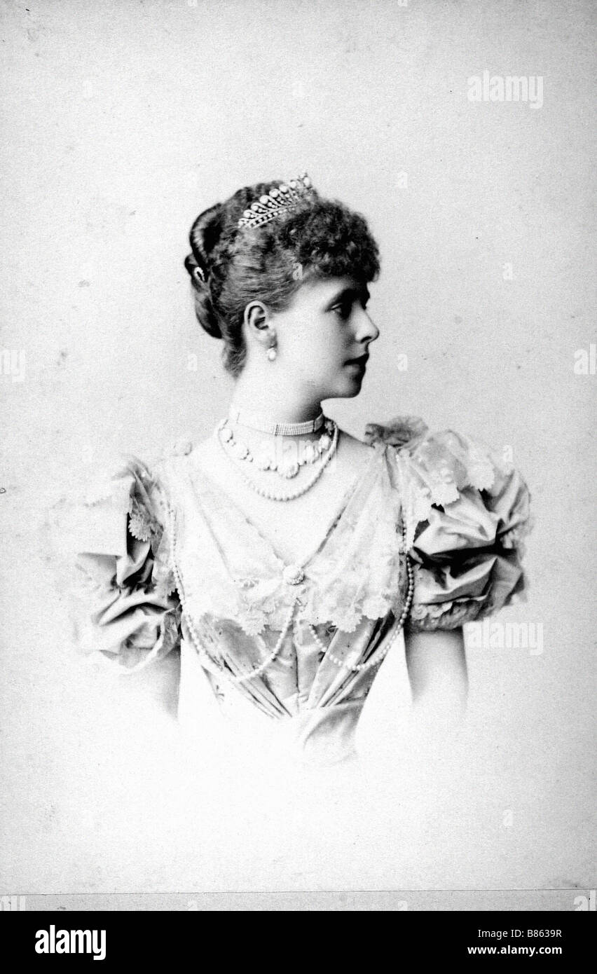 La Princesa María de Sajonia-Coburgo-Gotha Foto de stock