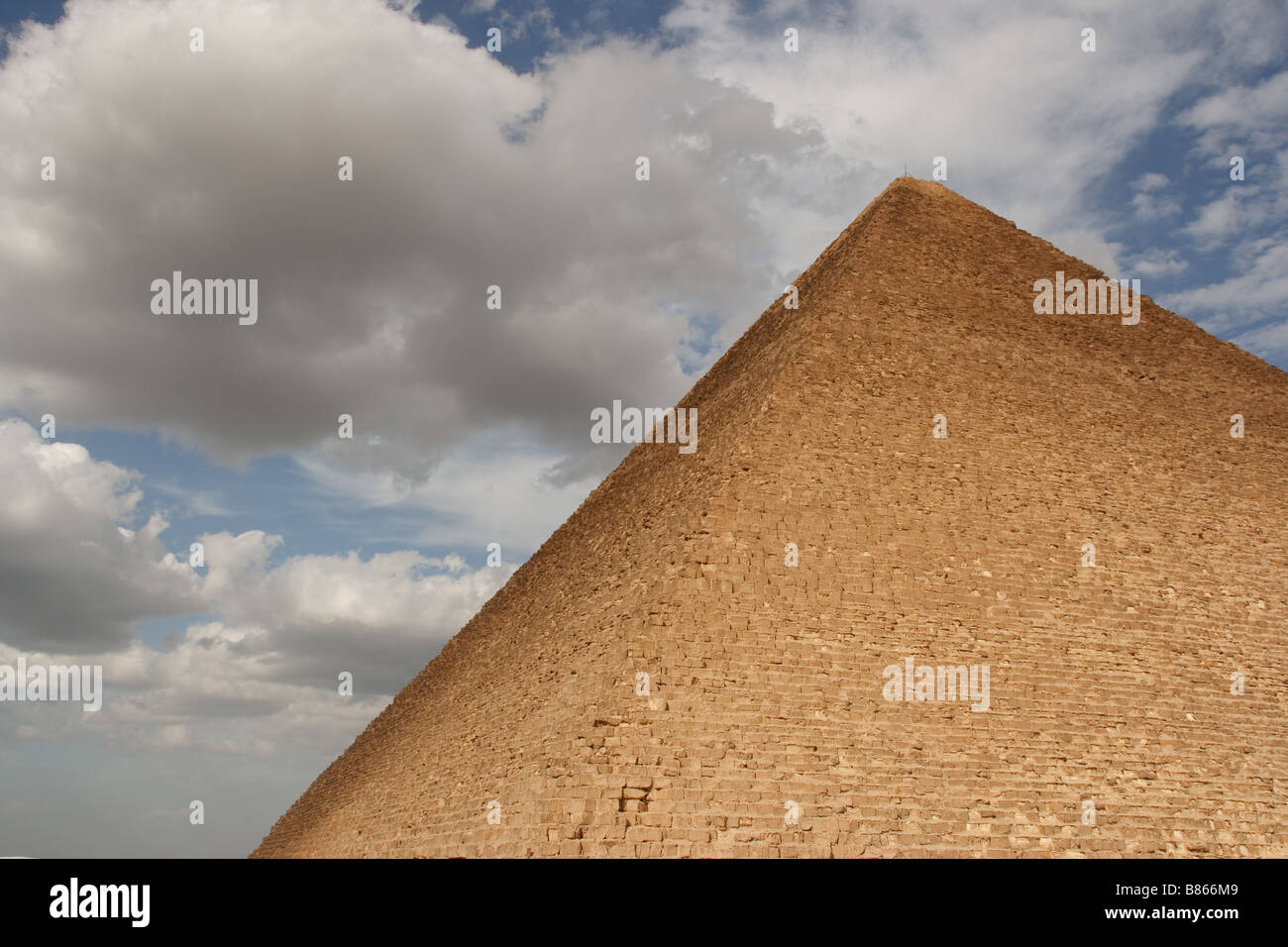 - Gran Pirámide de Giza (aka Pirámide de Khufu) - Egipto - sólo para uso editorial Foto de stock