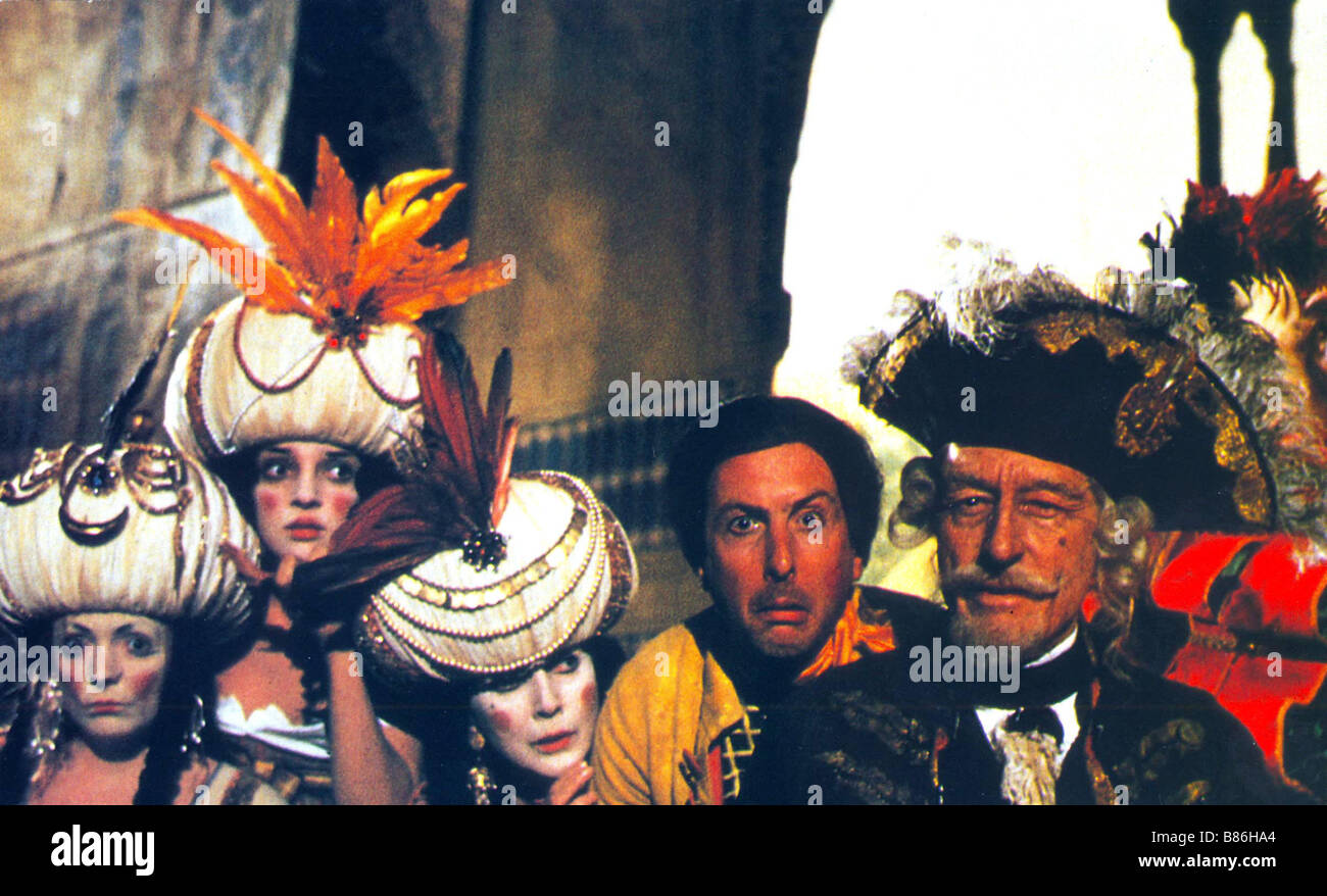 Las aventuras del barón Munchausen Año : 1988 UK / Italia Director: Terry Gilliam John Neville, Eric Idle, Uma Thurman Foto de stock