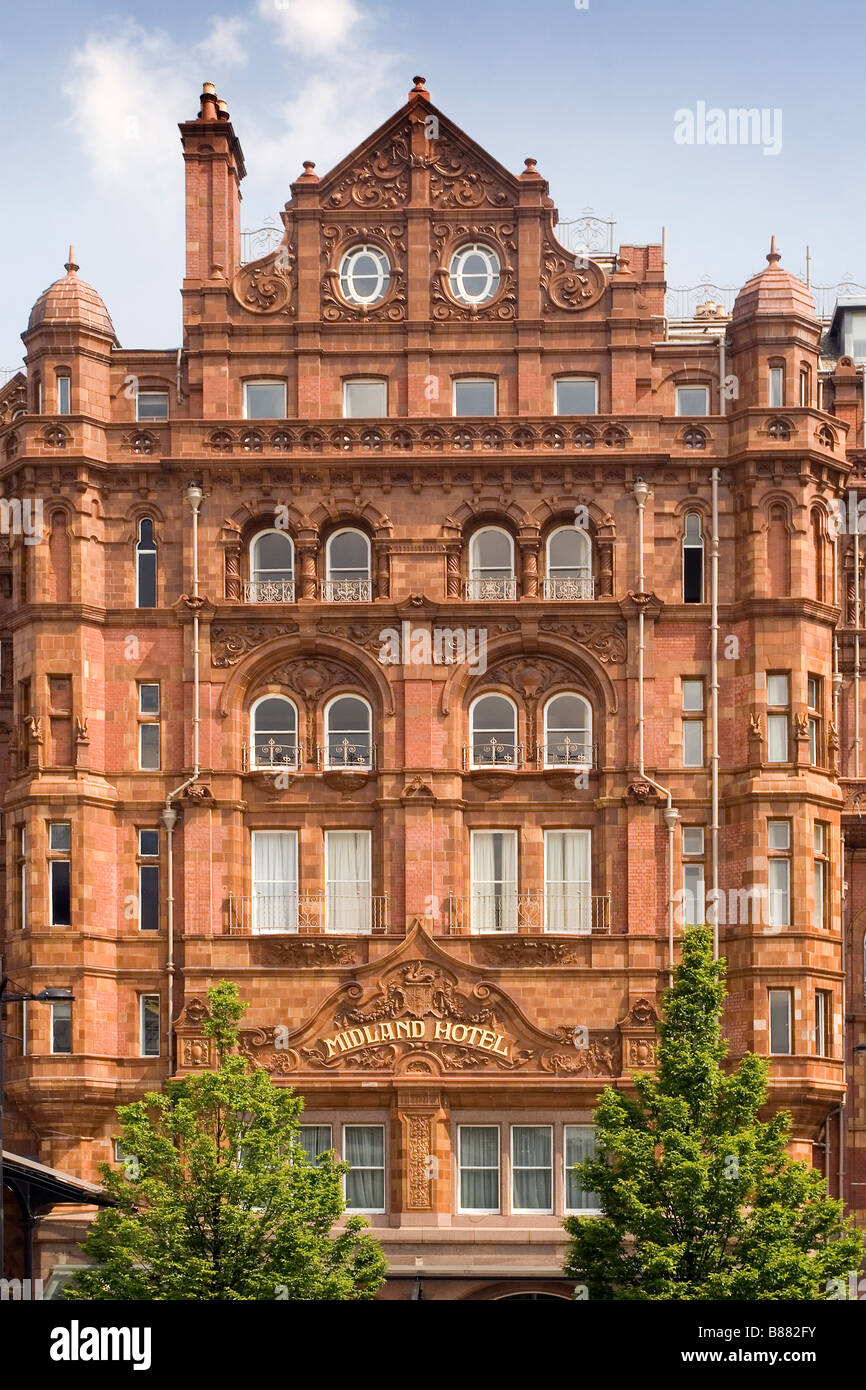 Midland Hotel Manchester Foto de stock