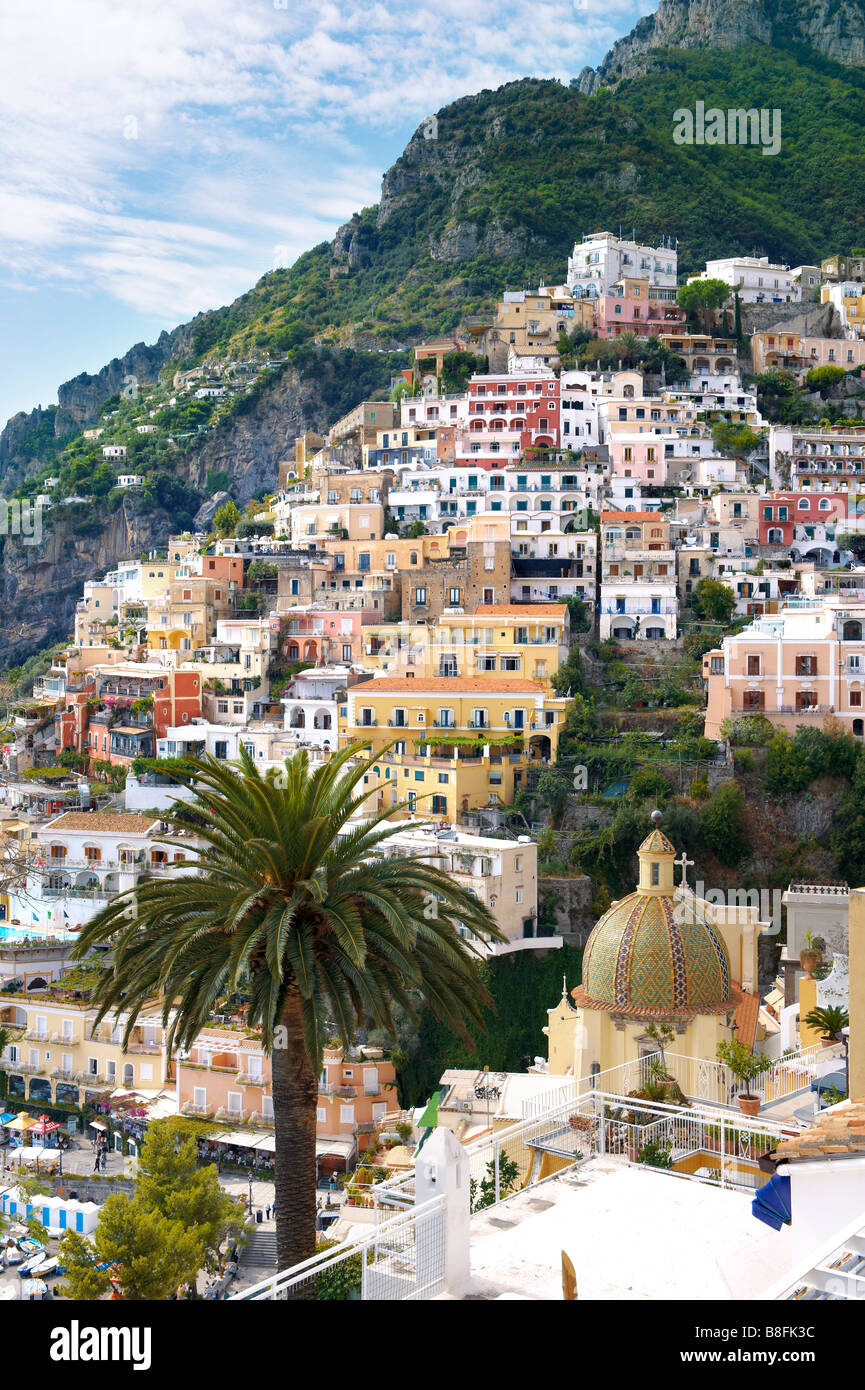 Positano Amalfi Italia Foto de stock