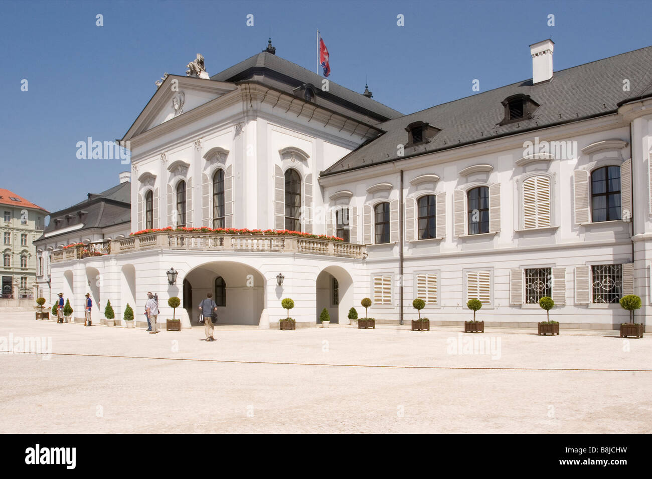 Palacio Presidencial, Bratislava. Foto de stock