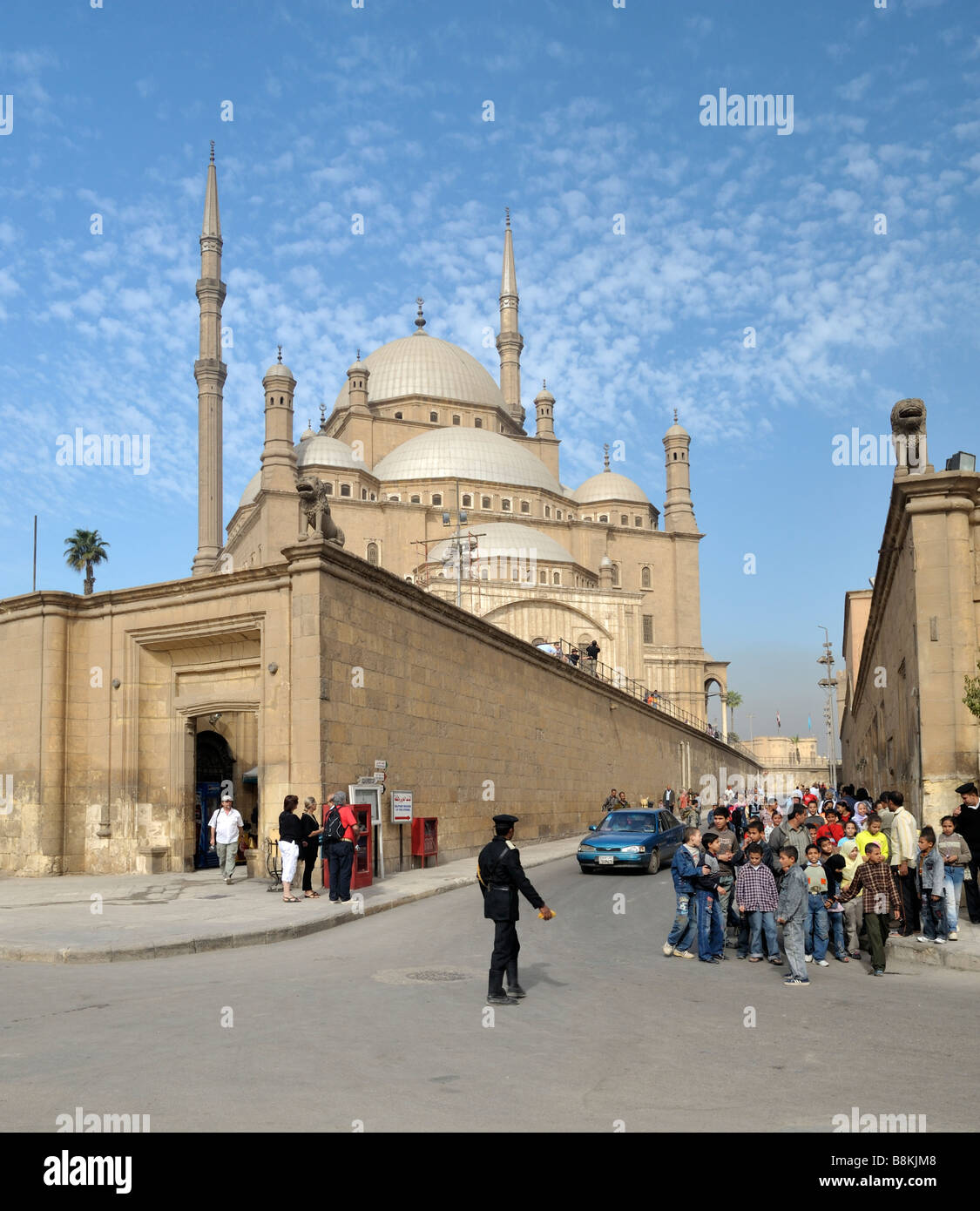 Mohammed Ali de la Mezquita de Alabastro, la Ciudadela de El Cairo, Egipto 33553 081125 Foto de stock