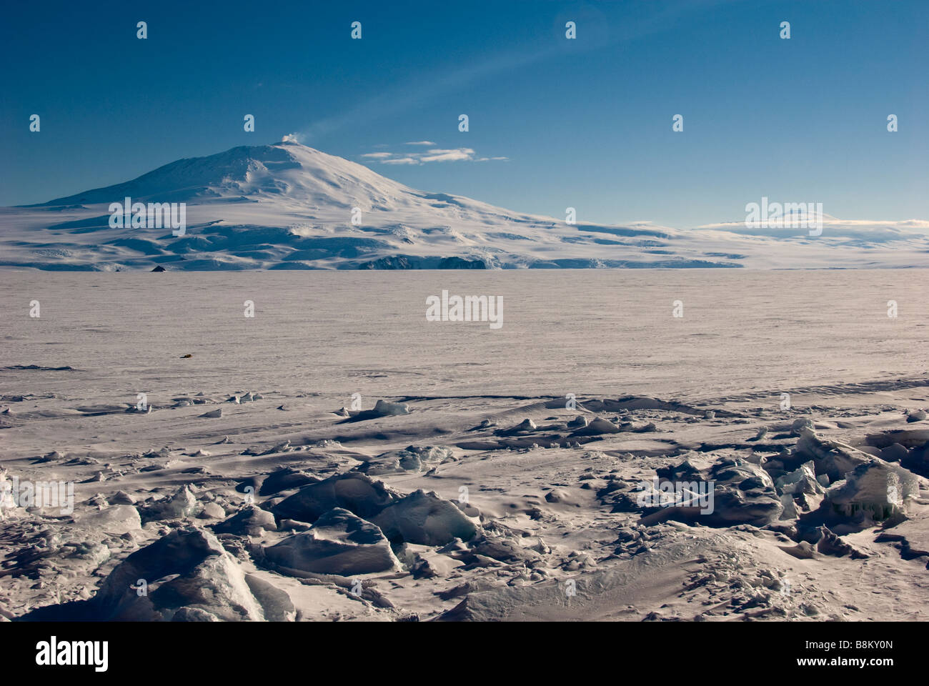 Monte Erebus Isla De Ross En La Antartida Fotografia De Stock Alamy