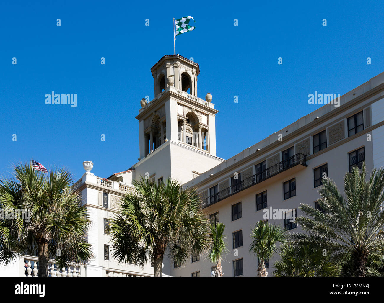 El famoso Breakers Hotel en Palm Beach, Gold Coast, Florida, EE.UU. Foto de stock