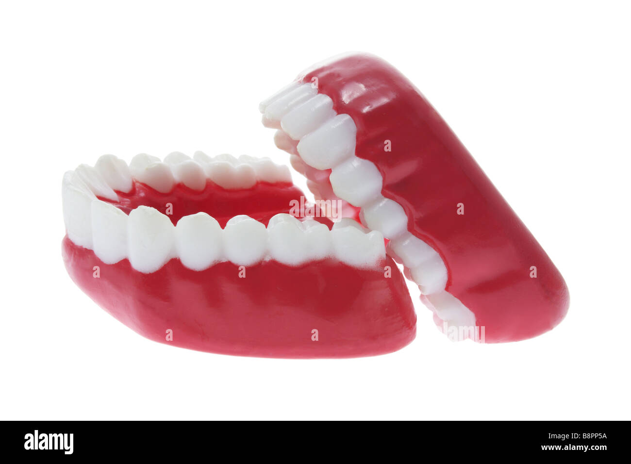 Dentaduras de plástico Fotografía de stock - Alamy