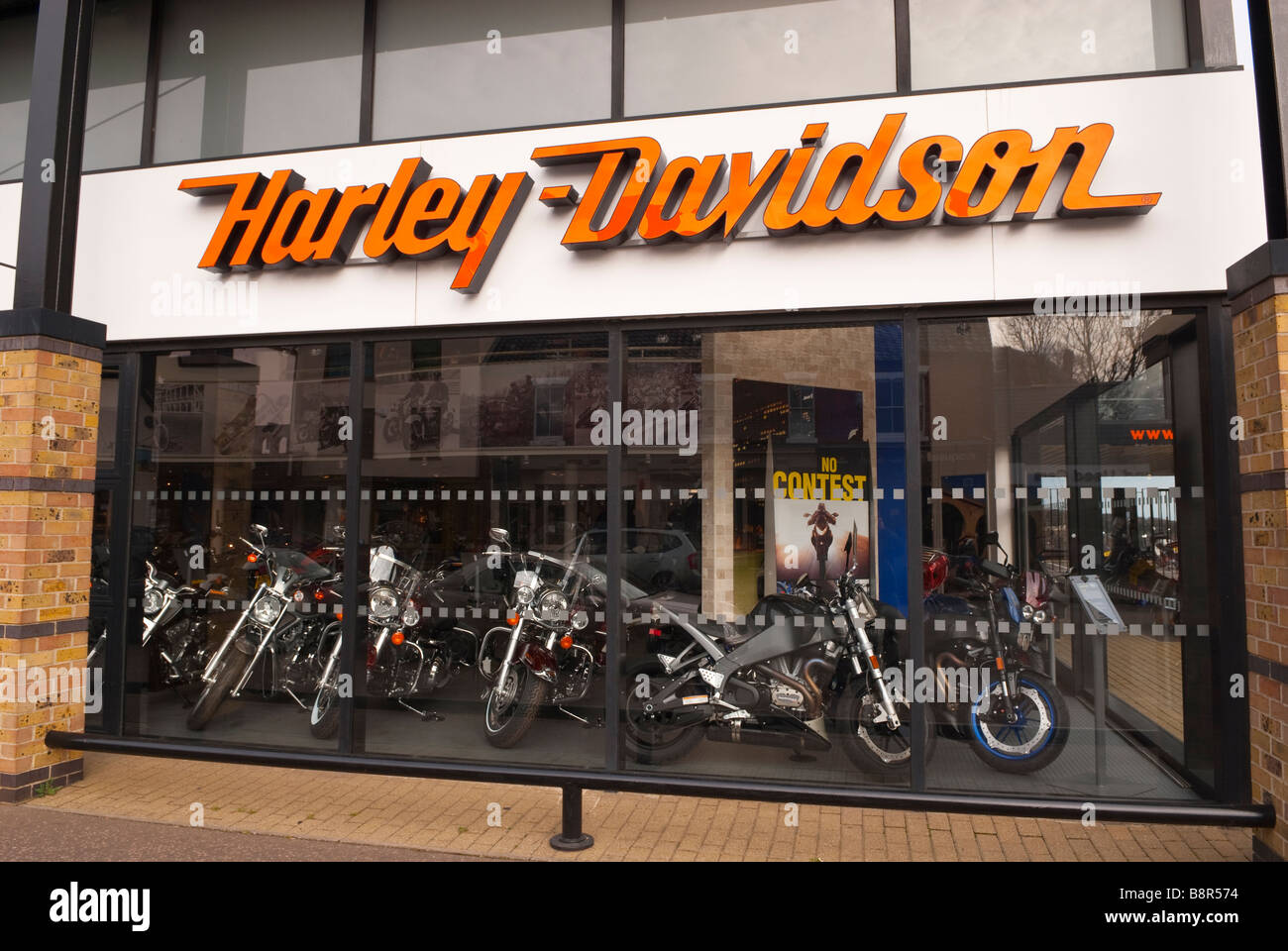 Logo harley davidson motorcycles fotografías e imágenes de alta