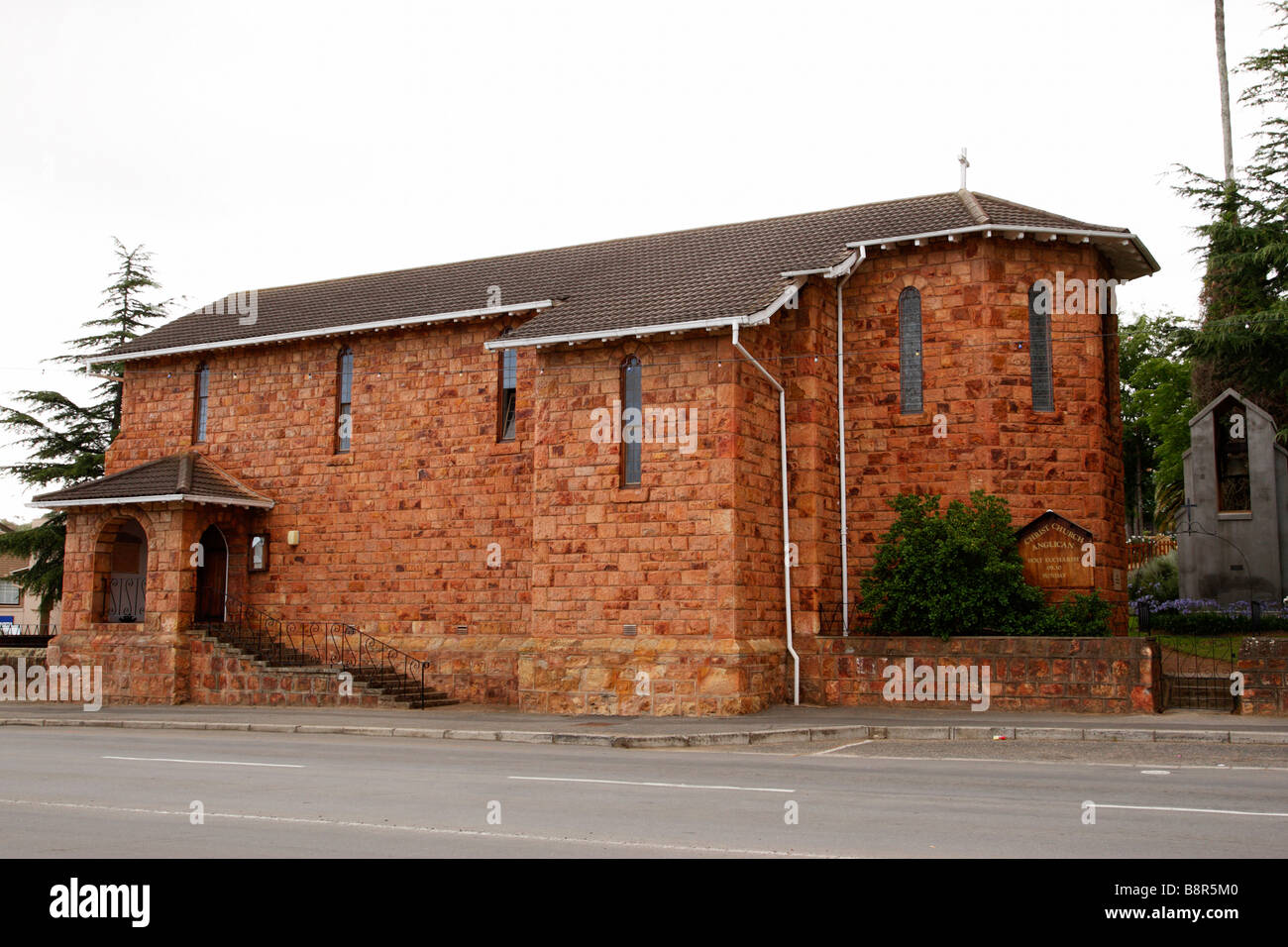 Cristo, Iglesia Anglicana calle voortrek swellendam Sudáfrica Foto de stock