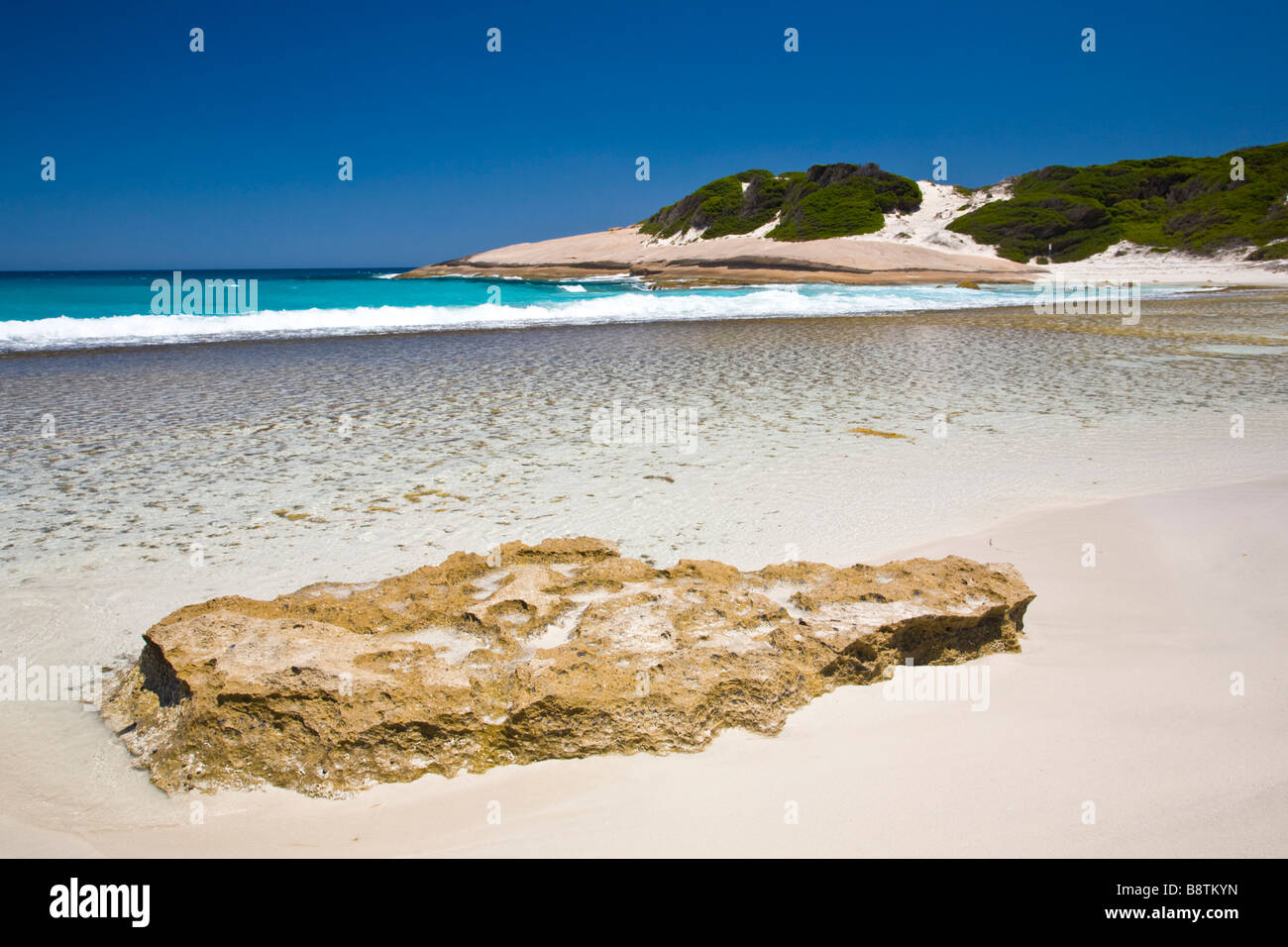 Playa de salmón Esperance Great Ocean Drive Western Australia Foto de stock