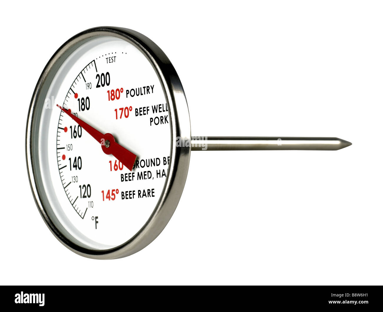 El termómetro de la carne Fotografía de stock - Alamy