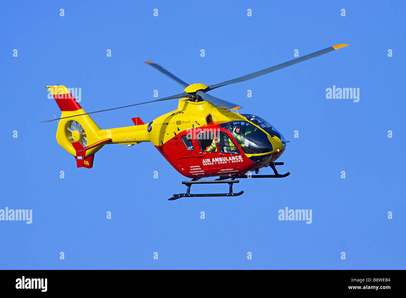 Thames Valley Air Ambulance Foto de stock
