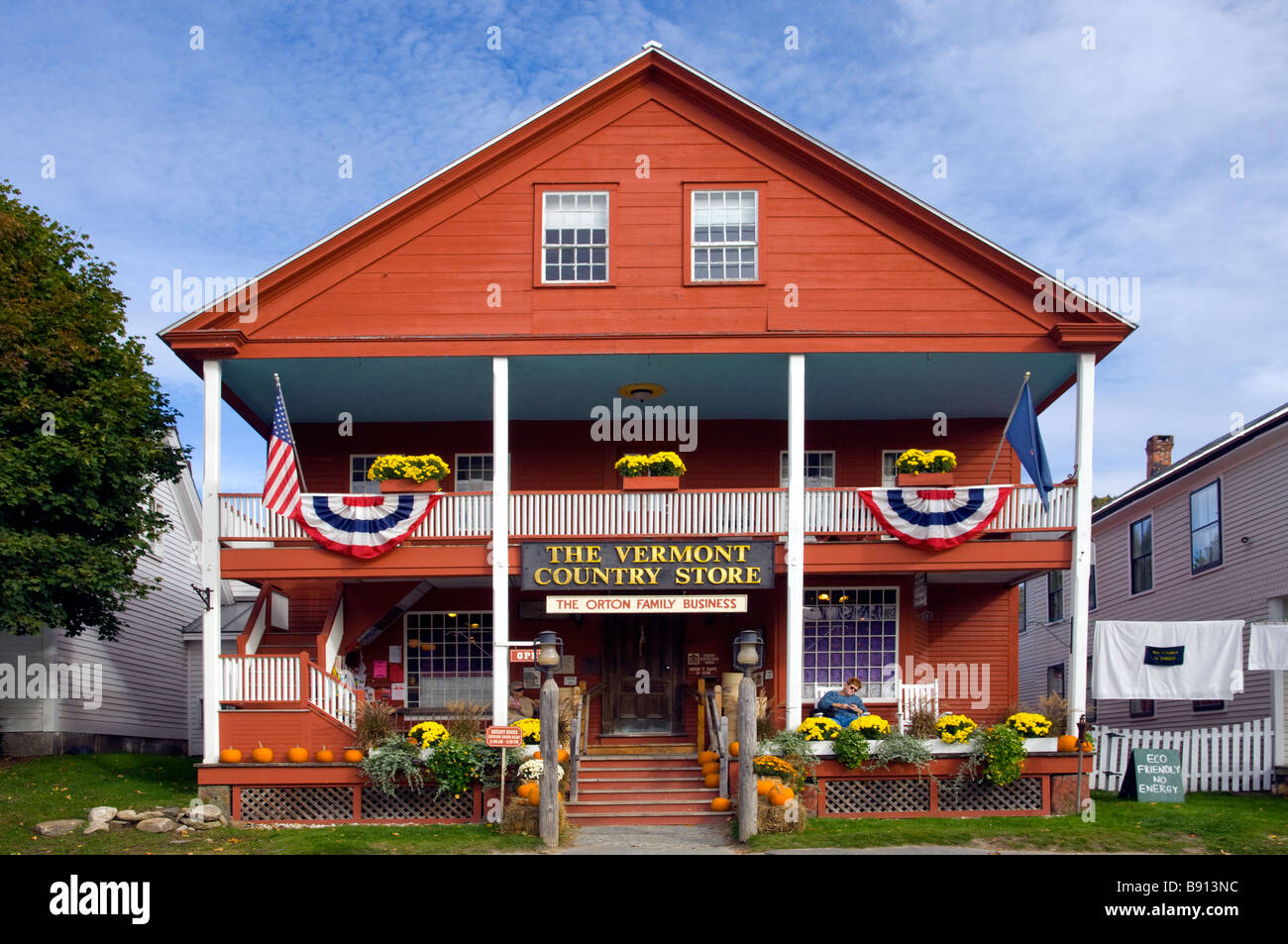 El Vermont Country Store en Weston Vermont, EE.UU. Foto de stock