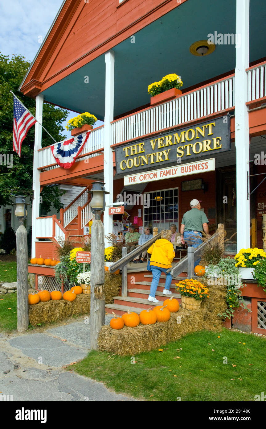 El Vermont Country Store en Weston Vermont, EE.UU. Foto de stock