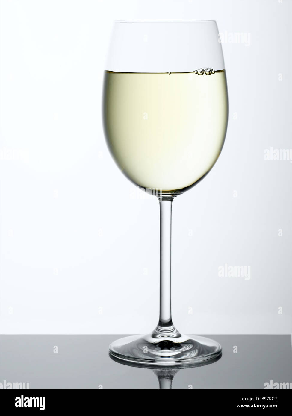 vino blanco Foto de stock