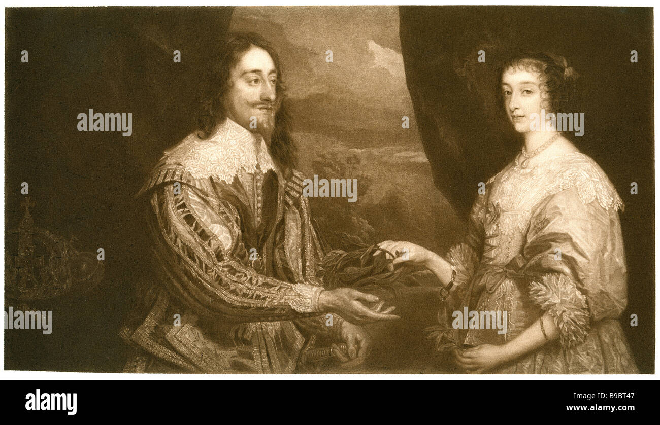 Carlos II (29 de mayo de 1630 OS - 6 de febrero de 1685) fue el rey de Inglaterra, Escocia e Irlanda. El padre de Charles II Rey Charle Foto de stock