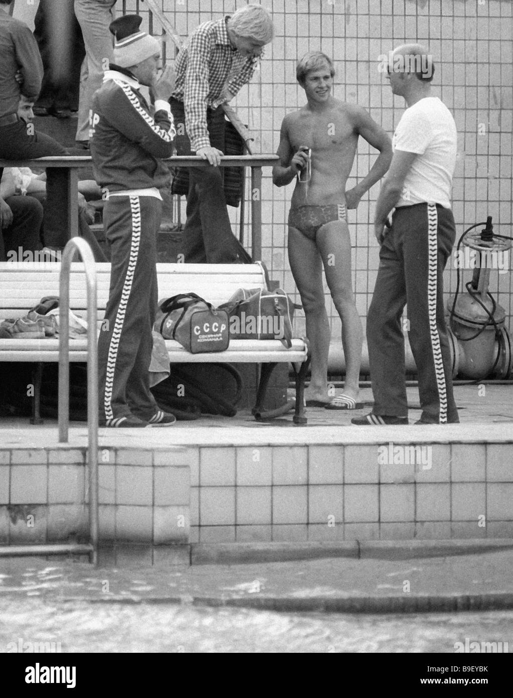 Vladimir Salnikov nadador Fotografía de stock Alamy