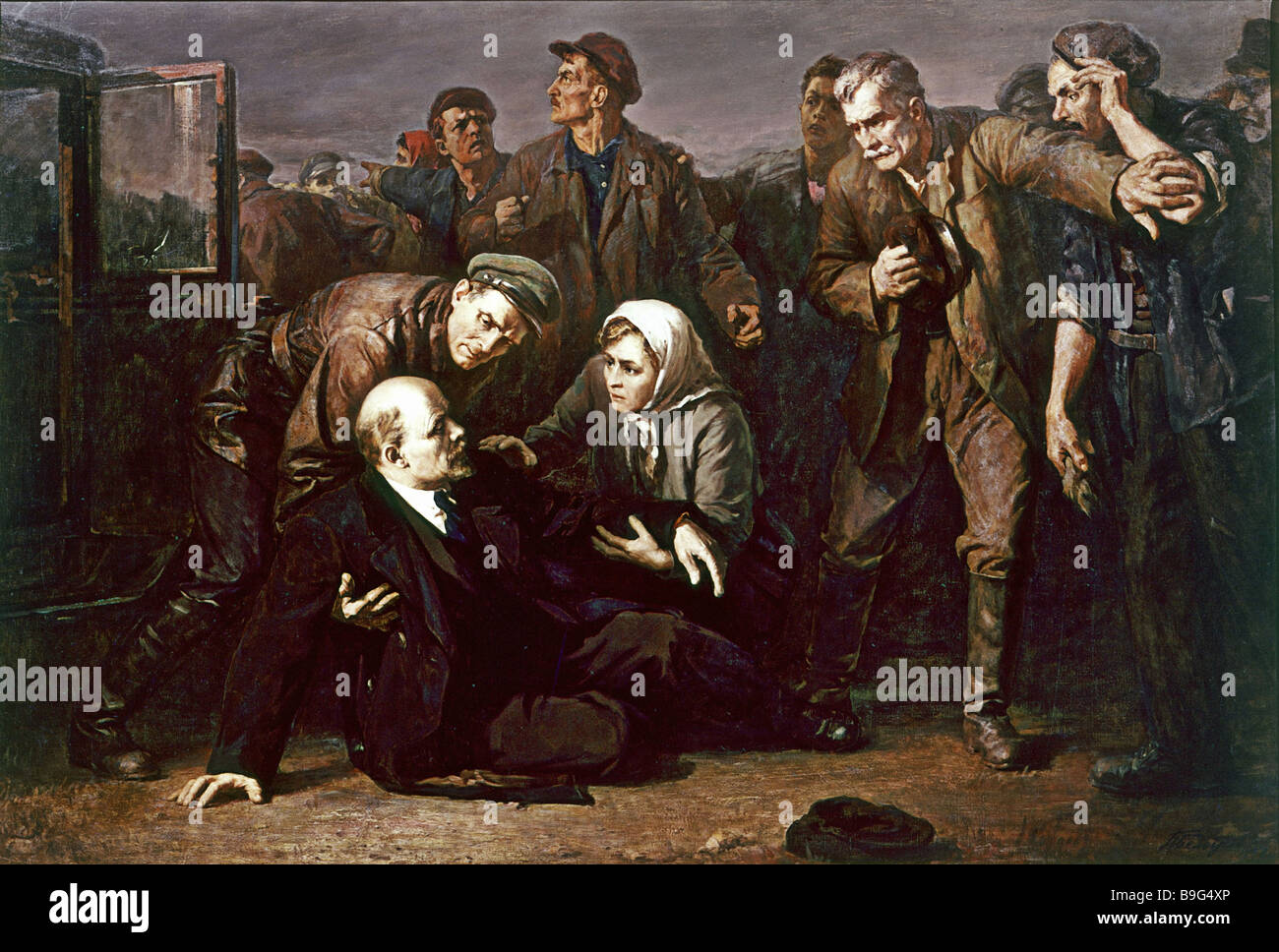 P P Belousov 1912 1989 intento en la vida de Vladimir Lenin Vladimir Lenin Museo Central s