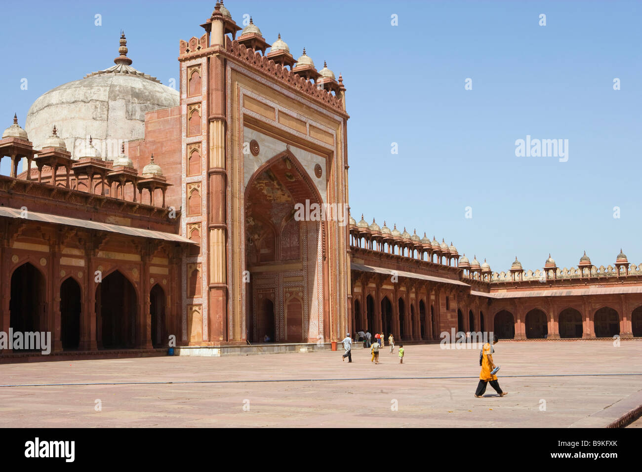 Fatehpur Sikri India Uttar Pradesh Moghul de la UNESCO Foto de stock