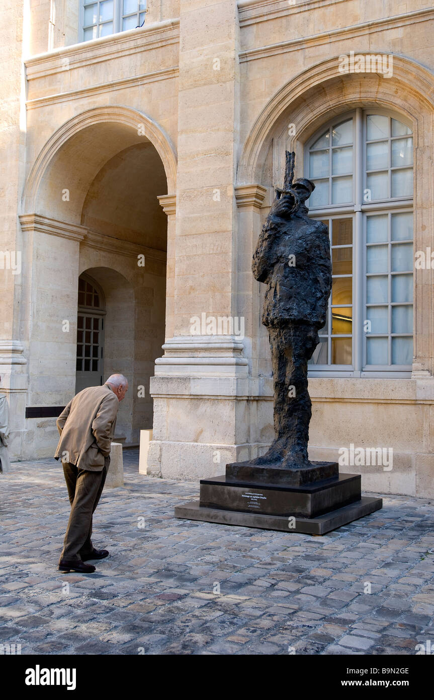 Francia, Paris, musée d'Art et d'Histoire du Judaisme (judío) y el Museo de Historia del Arte en Saint Aignan Mansion House Foto de stock