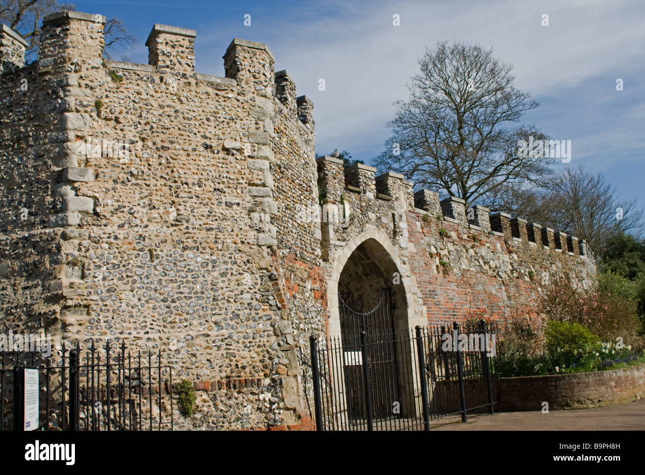 Castillo de Hertford Foto de stock