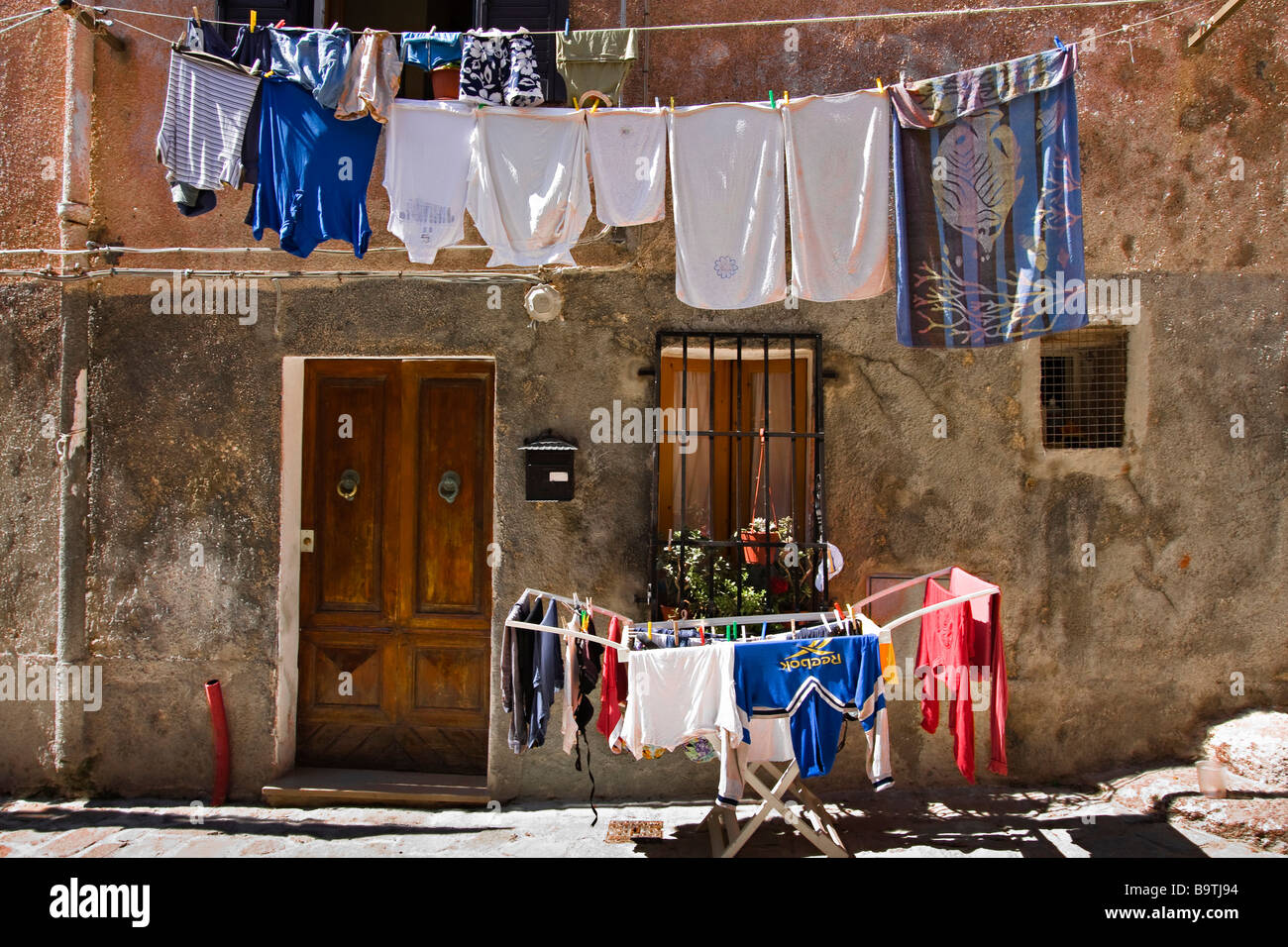 Castelsardo centro histórico de la ciudad. Provincia de Sassari. Sardegna.  Italia Fotografía de stock - Alamy