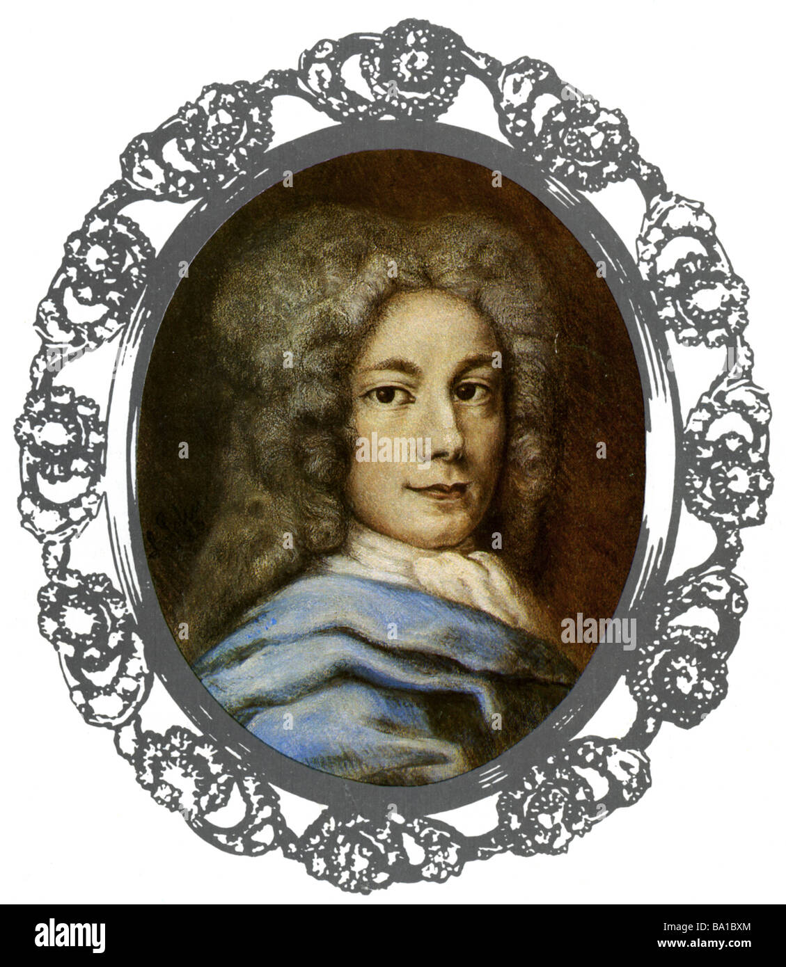Händel, George Frederic, 23.2.1685 - 14.4.1759, compositor alemán, retrato,imprimir después de la pintura del siglo XVIII, músico, Haendel Foto de stock