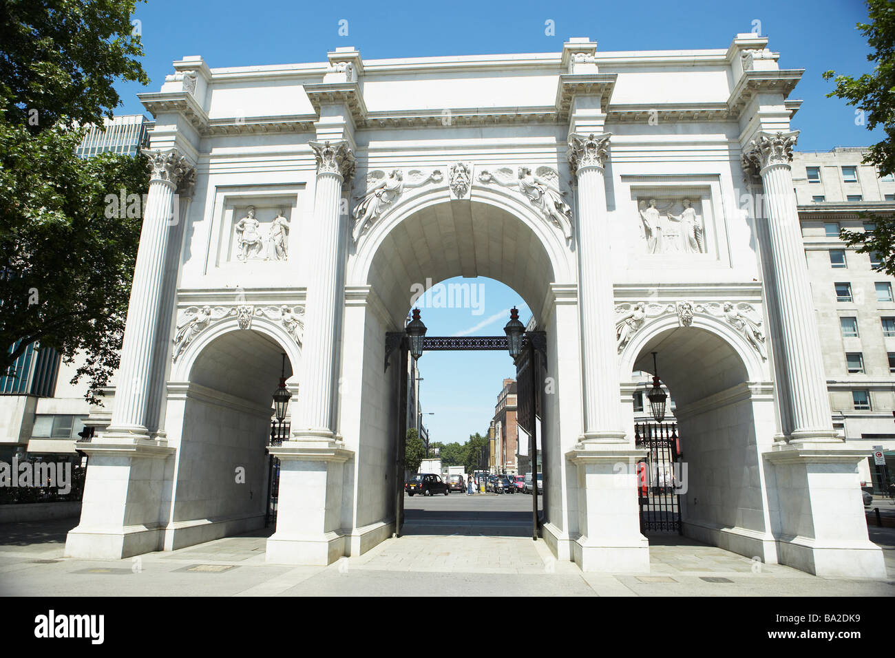 Marble Arch, Londres, Inglaterra Foto de stock