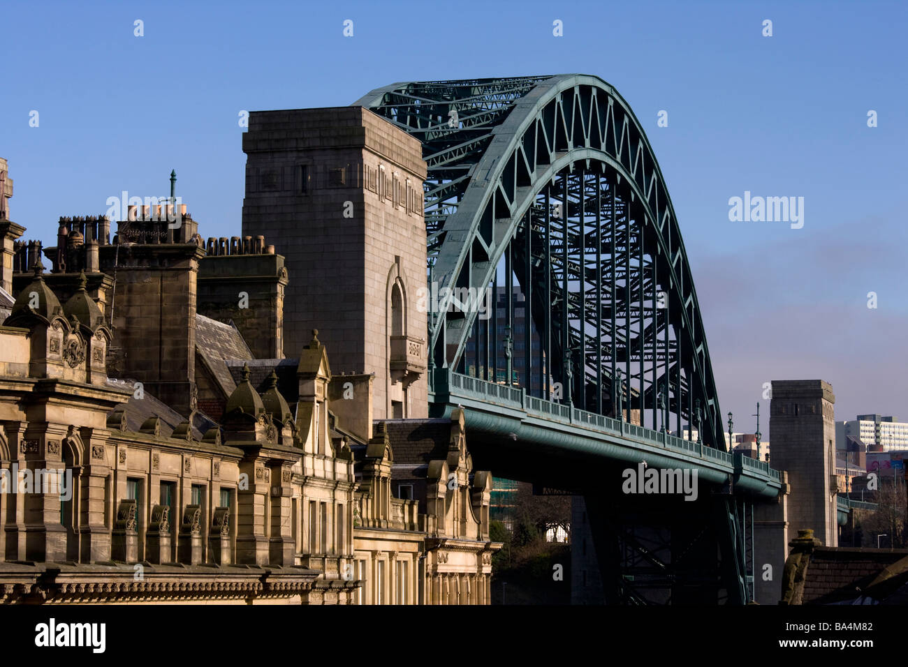 Puente Tyne, Newcastle, Gateshead, Inglaterra Foto de stock