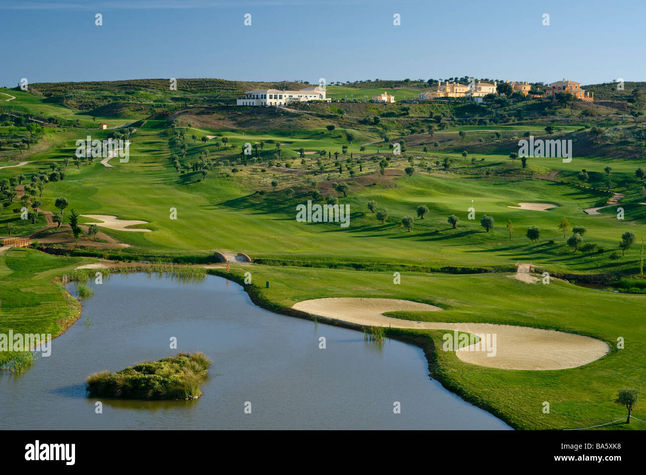 Portugal Algarve Quinta do Vale Golf cerca de Castro Marim Foto de stock